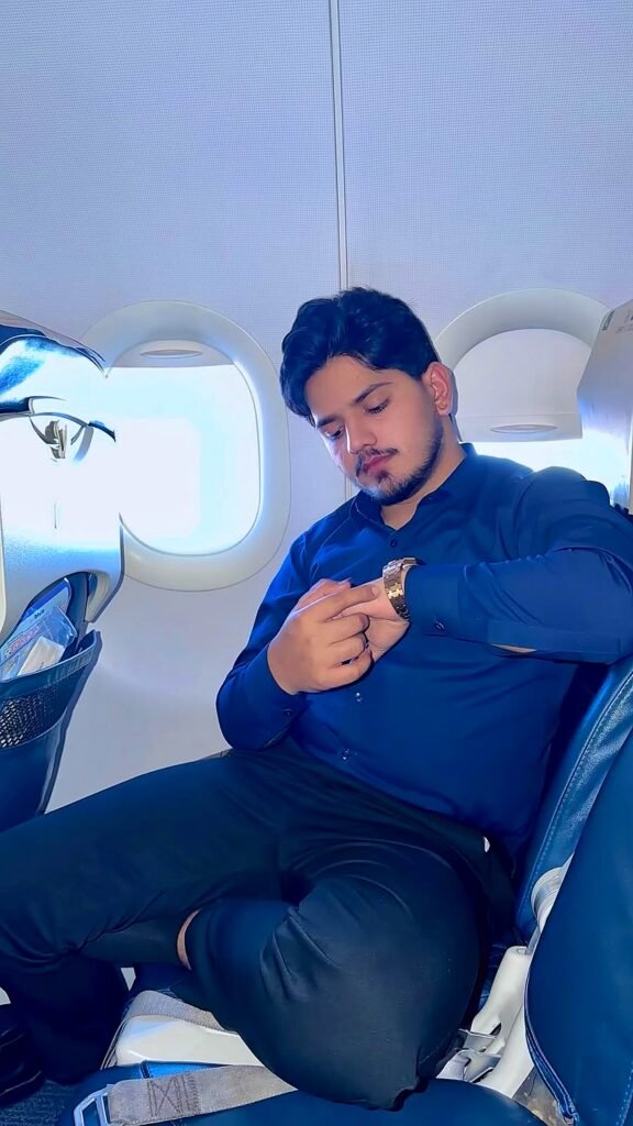 Saqib Jatoi on his flight to Azerbaijan, May 2026